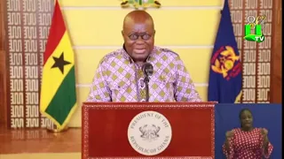 Prez. Akufo-Addo Addresses The Nation On Measures Taken Against The Spread Of COVID-19  25/07/21