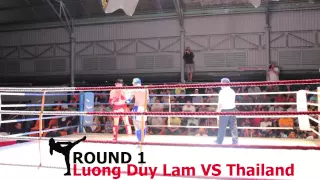 Giao Huu Quốc Tế Lương Duy Lâm Vs thailand LAN 1(23-1-2014)