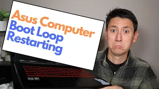 Asus - Boot Loop / Restarting Loop / Stuck at Startup Fix !!