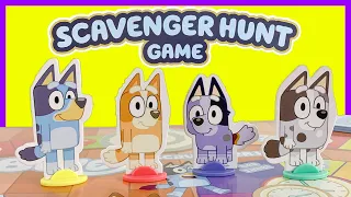Bluey Scavenger Hunt Game! | Disney Jr