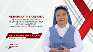 Mabuting Balita l Pebrero 3, 2024 – Sabado sa Ika-4 na Linggo ng Karaniwang Panahon