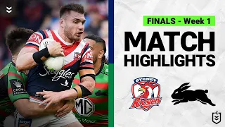 Sydney Roosters v South Sydney Rabbitohs | Match Highlights | Finals Week 1, 2022 | NRL