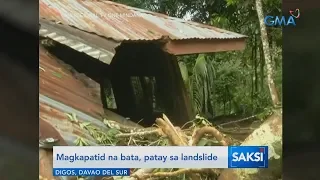 Saksi: Magkapatid na bata, patay sa landslide