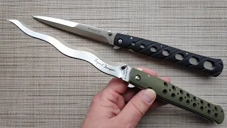 Нож LYNN THOMPSON TI-LITE Cold Steel. Складной Крис.