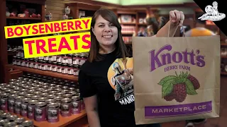 Trying Knott's Berry Farm Boysenberry Treats!