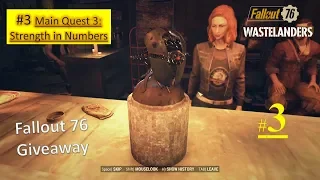 Fallout 76 Wastelanders DLC - Strength in Numbers | Gauley Mine, Find Polly, Learn about crane