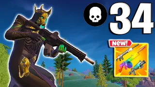 34 Elimination Solo Vs Squads Wins Full Gameplay (Fortnite Chapter 5 Season 2)