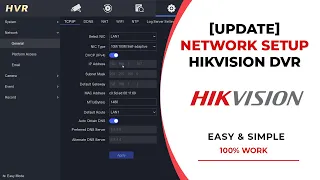 [تحديث جديد] Hikvision Online Setup | إعداد شبكة Hikvision DVR