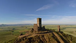 Mix of recent aerials in Northern Bohemia region of Czech Republic [4K]