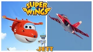 Super Wings Characters in Real Life