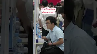 China: Arm trotz Studium