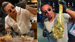 Salt Bae Cutting The Best Meat Compilation!