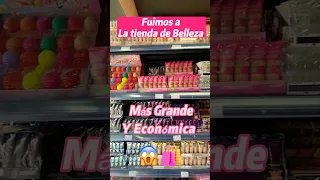 LA TIENDA DE BELLEZA MÁS GRANDE 🛍️😱😱 #beauty #maquillaje #beauty