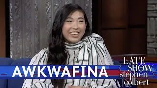 Awkwafina's Grandmother Didn't See The Last 10 Minutes of Her Movie