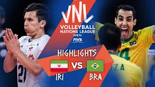 IRI vs. BRA - Highlights Week 4 | Men's VNL 2021