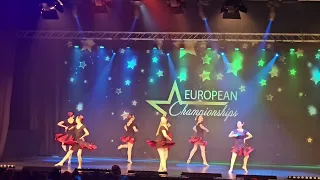 Final Nutcracker Team Ballett U18 European Championship Dance Stars Kalkar Germany