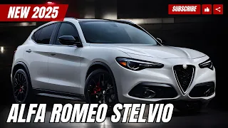 2025 Alfa Romeo Stelvio Unveiled - Awesome SUV