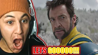 Deadpool & Wolverine Official Trailer Reaction (THIS MOVIE IS GONNA BE PEAK!!)