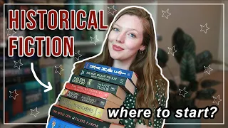 A BEGINNER'S GUIDE TO HISTORICAL FICTION // book recommendations throughout history 💫📚