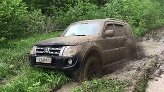 лютый offroad мерседес гелендваген, митсубиси паджеро 4 и два уаза