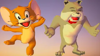 Tom and Jerry War of the Whiskers(1v2): Jerry vs Jerry and Spike Gameplay HD - Kids Cartoon