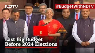 Watch: Finance Minister, Her Team And The Budget Tablet