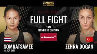 ไฟต์เต็ม Full Fight l โสมรัศมี vs. เซร่า โดกาน l Somratsamee vs. Zehra Dogan l RWS