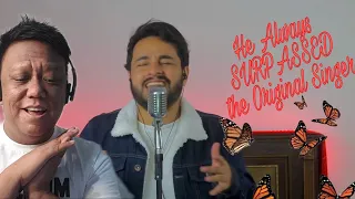 Reactions | Gabriel Henrique | Oh Holy Night | BEST MALE BRAZILLIAN SINGER SO FAR !!!