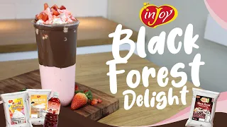 Premium Milk Tea Recipe: Black Forest Delight Milk Tea | inJoy Philippines Official