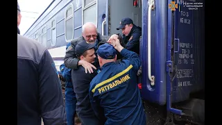 Евакуаційний потяг із Запорізької області прибув до Хмельницького