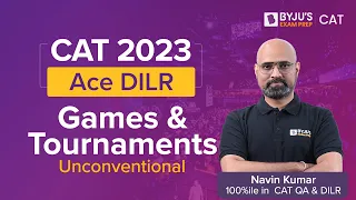 CAT Games & Tournaments Unconventional: Important CAT DILR Topic | CAT 2023 | CAT DILR Preparation