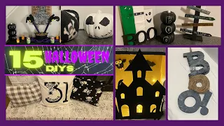 🎃15 SPOOKIEST HALLOWEEN DECOR IDEAS~ DOLLAR TREE DIYS ~ HIGH END LOOK FOR LESS