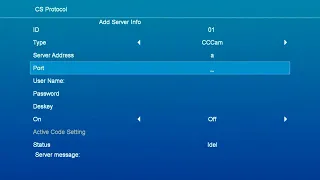 How to configure the CCcam clines to GT Media Free Sat V8 NOVA TV Box