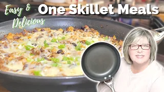 2 NEW DELICIOUS Ground Beef Skillet Meals You NEED To Make | Real Life Dinners Your Family Will Love