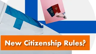 Finnish Citizenship New Rules Proposal 2023 #finland