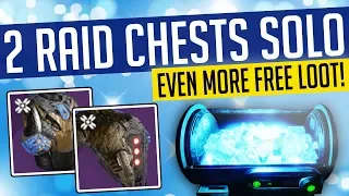 Destiny 2 | 2 RAID CHESTS SOLO! How To Get "Garden of Salvation" Raid Loot!