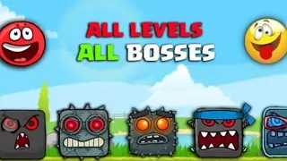 RED BALL 4 | ALL LEVELS ALL VOLUMES ALL BOSSES "SUPERSPEED GAMEPLAY" 2022