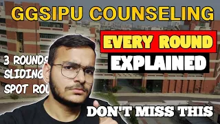 IPU BTECH Counseling Every round explained in detail || Sliding, spot|| Ayush Garg Classes