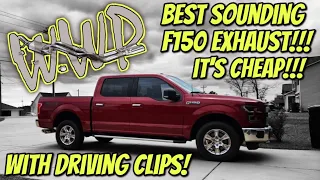 I can't believe how good this sounds! Cheap F150 exhaust! WWP exhaust system 2016 F150 5.0L