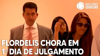 Flordelis chora durante 1º dia de julgamento