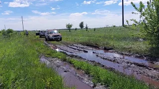 офроуд skoda йети грунтовая дорога