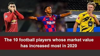 The 10 Football Players whose Market Value has Increased Most in 2020