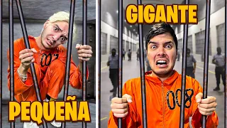 PRISIÓN PEQUEÑA VS GIGANTE INDESTRUCTIBLE !!