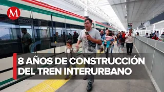 Tren Interurbano México-Toluca tuvo 115 mil usuarios en primer fin de semana