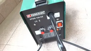 Welding Tests with Parkside Flux Cored Wire Welder PFDS 120 A2
