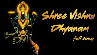 Shree Vishnu Dhyanam| lord Vishnu song | #shorts #vishnu #lordvishnu  #spiritualstatus  #trending