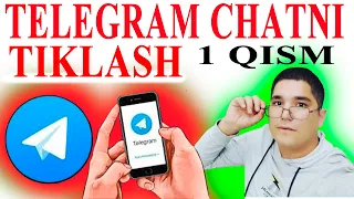 🔥Telegram Chatini tiklash, Telegramda o'chib ketkan Smslarni Tiklash🔥  | 🔥Телеграм Чатини тиклаш🔥