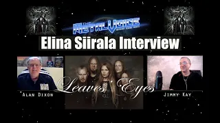 Leaves' Eyes Elina Siirala Interview-New Album 'Myths of Fate' & Differences Of Her & Liv Kristine