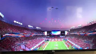 Super Bowl flyby 2/7/2021