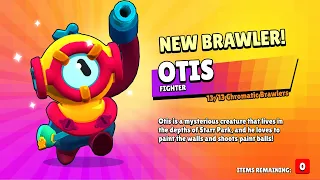 NEW BRAWLER OTIS !🥳🎁UNLOCK ANIMATION - Brawl Stars Concept